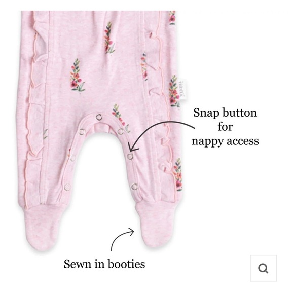 The Elk, 100% Organic Cotton Sleep, Pink, NWTS. Size 6 months - Picture 4 of 9